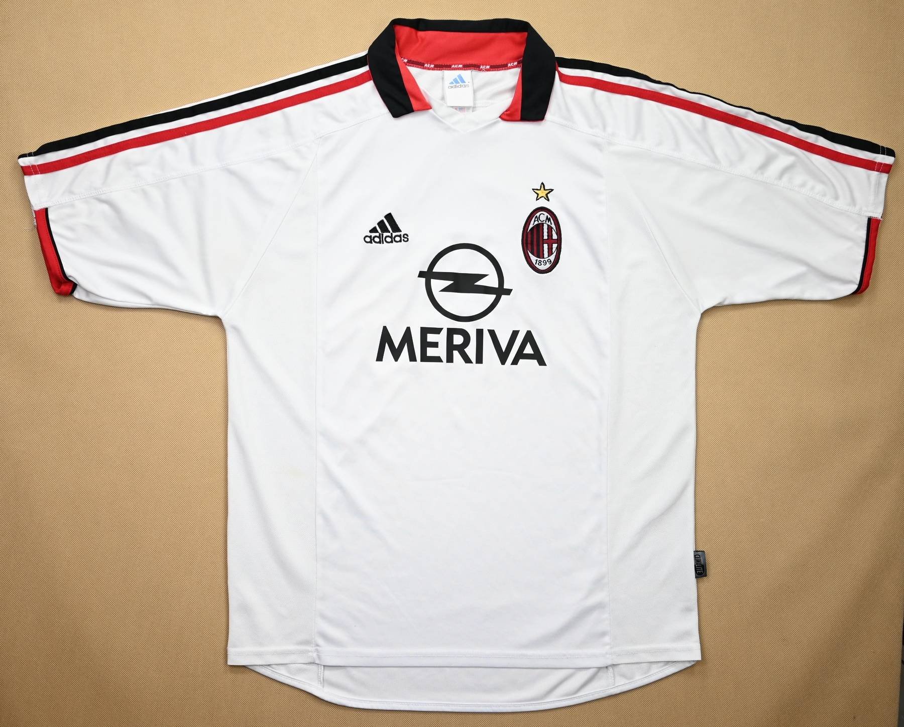 Ac Milan Shirt Xl Football Soccer European Clubs Italian