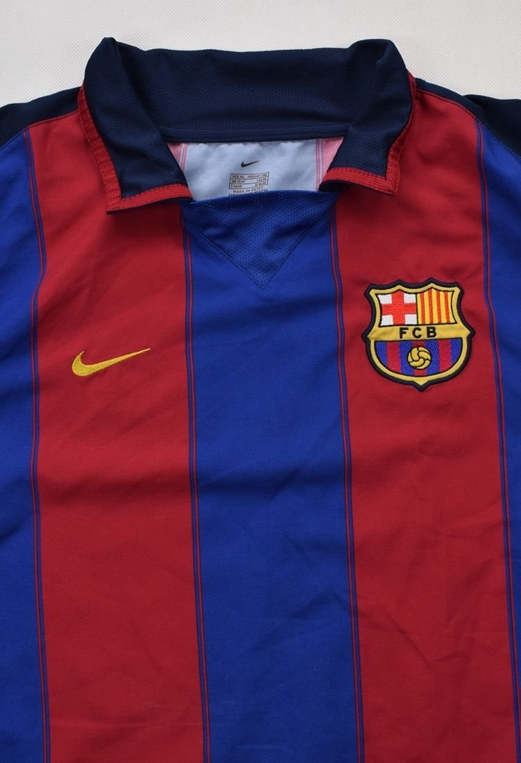 2003 04 FC BARCELONA SHIRT XL Football Soccer European Clubs