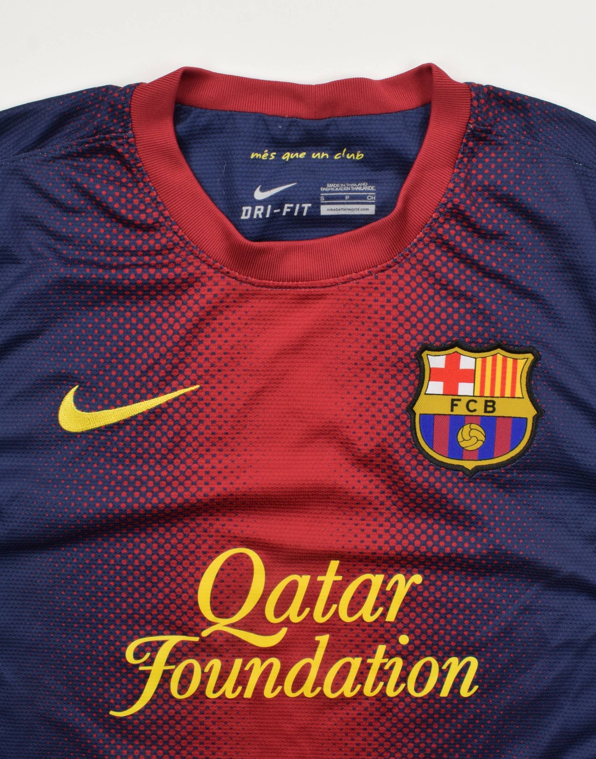 Fc Barcelona Shirt S Football Soccer European Clubs