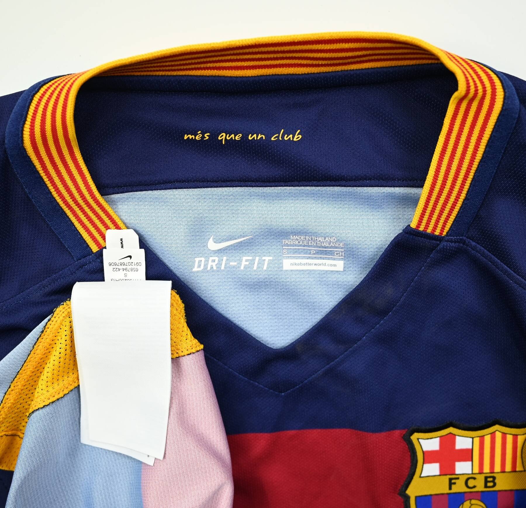 Fc Barcelona Shirt S Football Soccer European Clubs