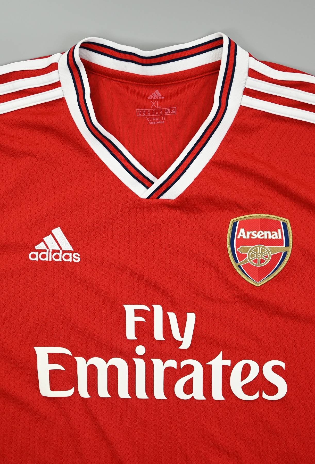 Arsenal London Shirt Xl Football Soccer Premier League