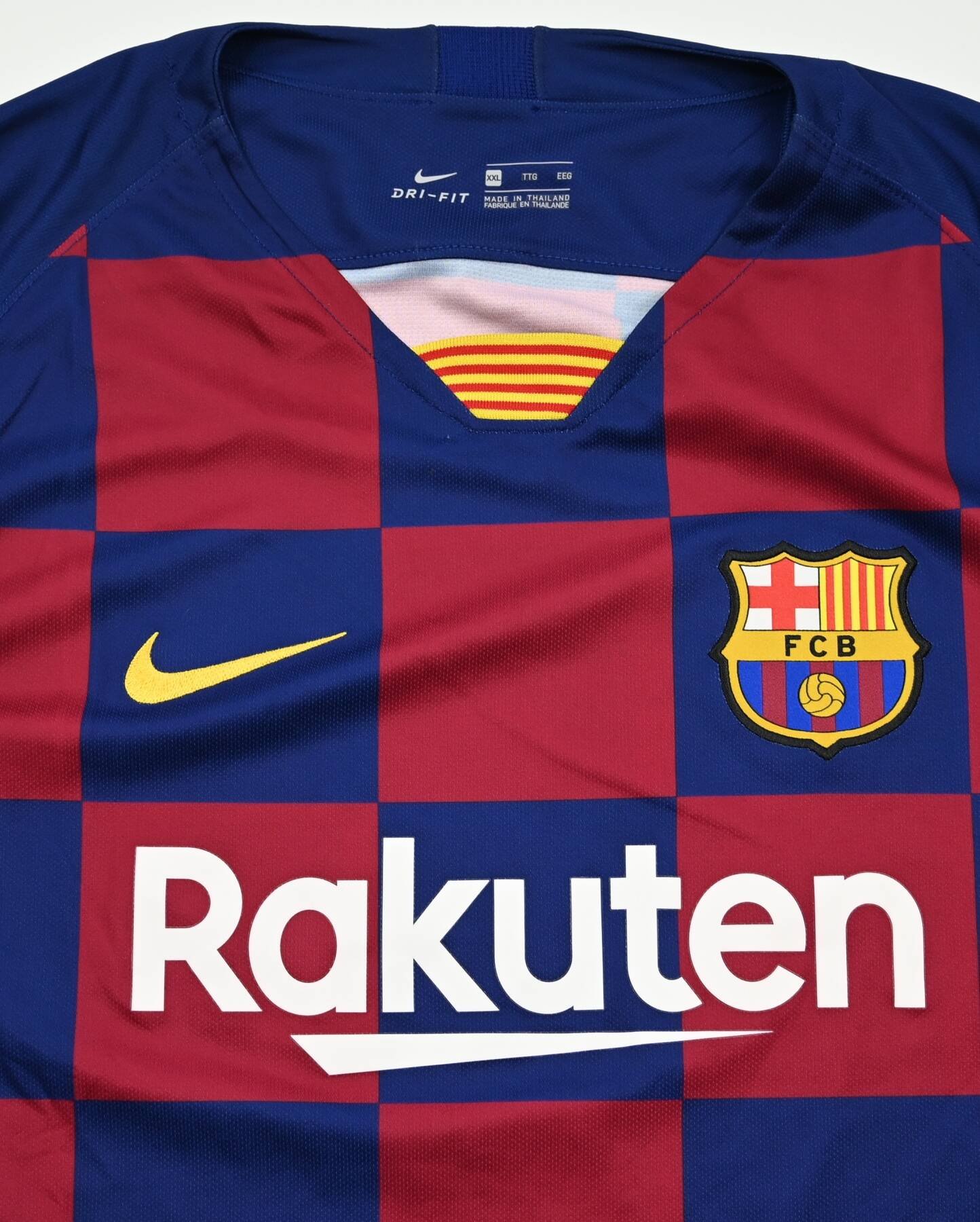 Fc Barcelona Shirt Xxl Football Soccer European Clubs