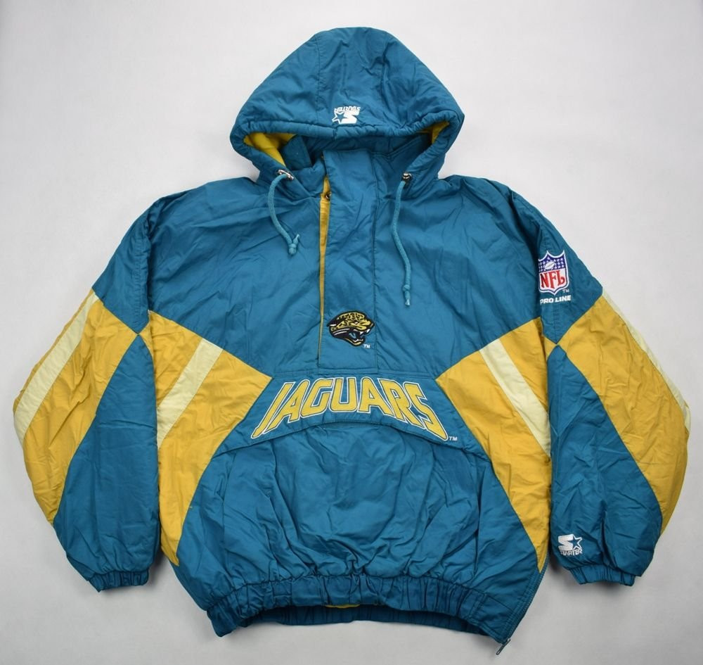 JACKSONVILLE JAGUAR NFL STARTER JACKET XXL Other Shirts \ American Football