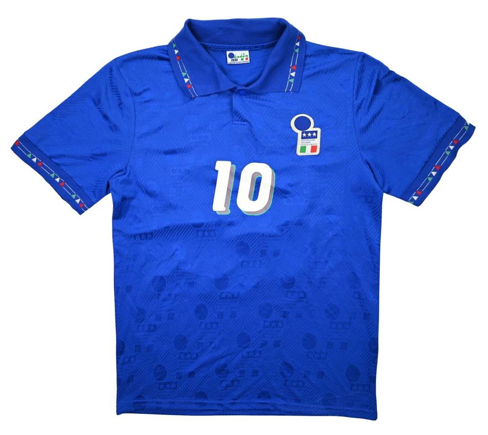 1992-93 ITALY *BAGGIO* SHIRT M