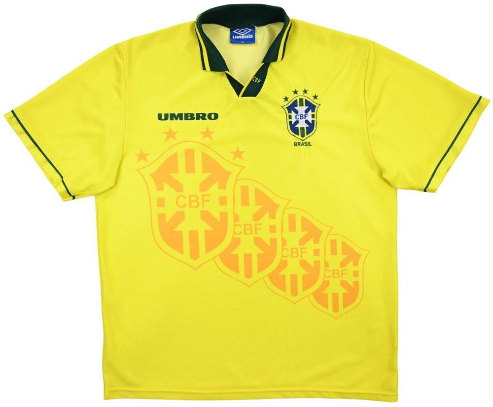 1994-96 BRAZIL SHIRT XL