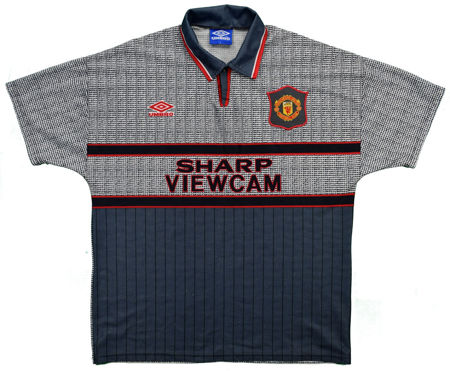1995-96 MANCHESTER UNITED SHIRT SIZE 6/7 YEARS