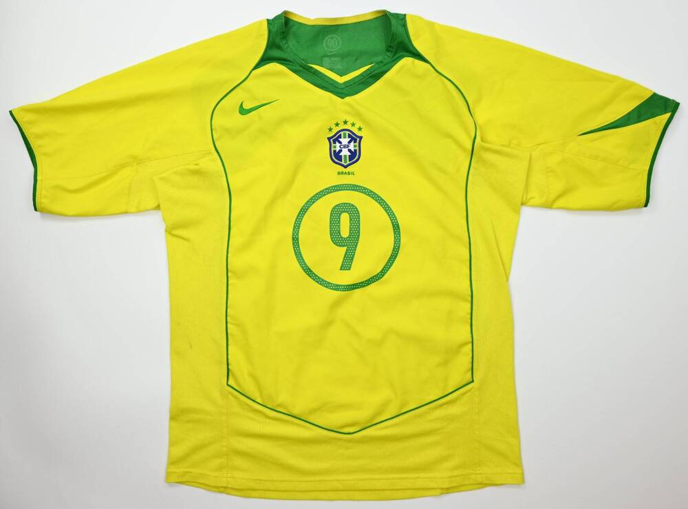 2004-06 BRAZIL *ADRIANO* SHIRT M