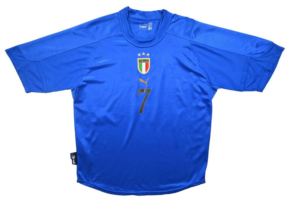 2004-06 ITALY *DEL PIERO* SHIRT L
