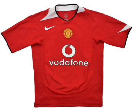 2004-06 MANCHESTER UNITED *ROONEY* SHIRT S