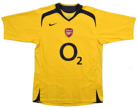 2005-06 ARSENAL LONDON SHIRT XL