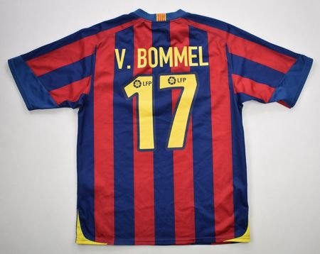 2005-06 FC BARCELONA *V.BOMMEL* SHIRT M