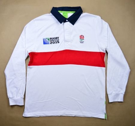 ENGLAND RUGBY WC 2015 OFFICIAL LONGSLEEVE SHIRT M