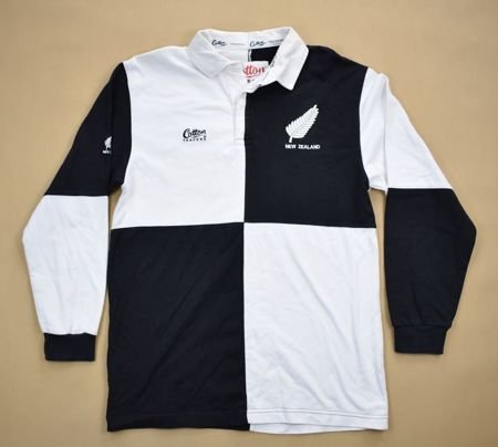 NEW ZEALAND RUGBY COTTON TRADERS SHIRT M
