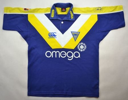 WARRINGTON WOLVES RUGBY CANTERBURY SHIRT S