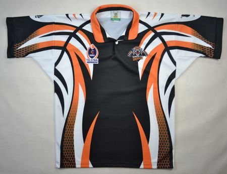 WESTS TIGERS RUGBY TEAM SUPPORTER SHIRT L
