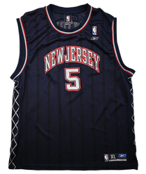 NEW JERSEY NETS *KIDD* NBA SHIRT XL