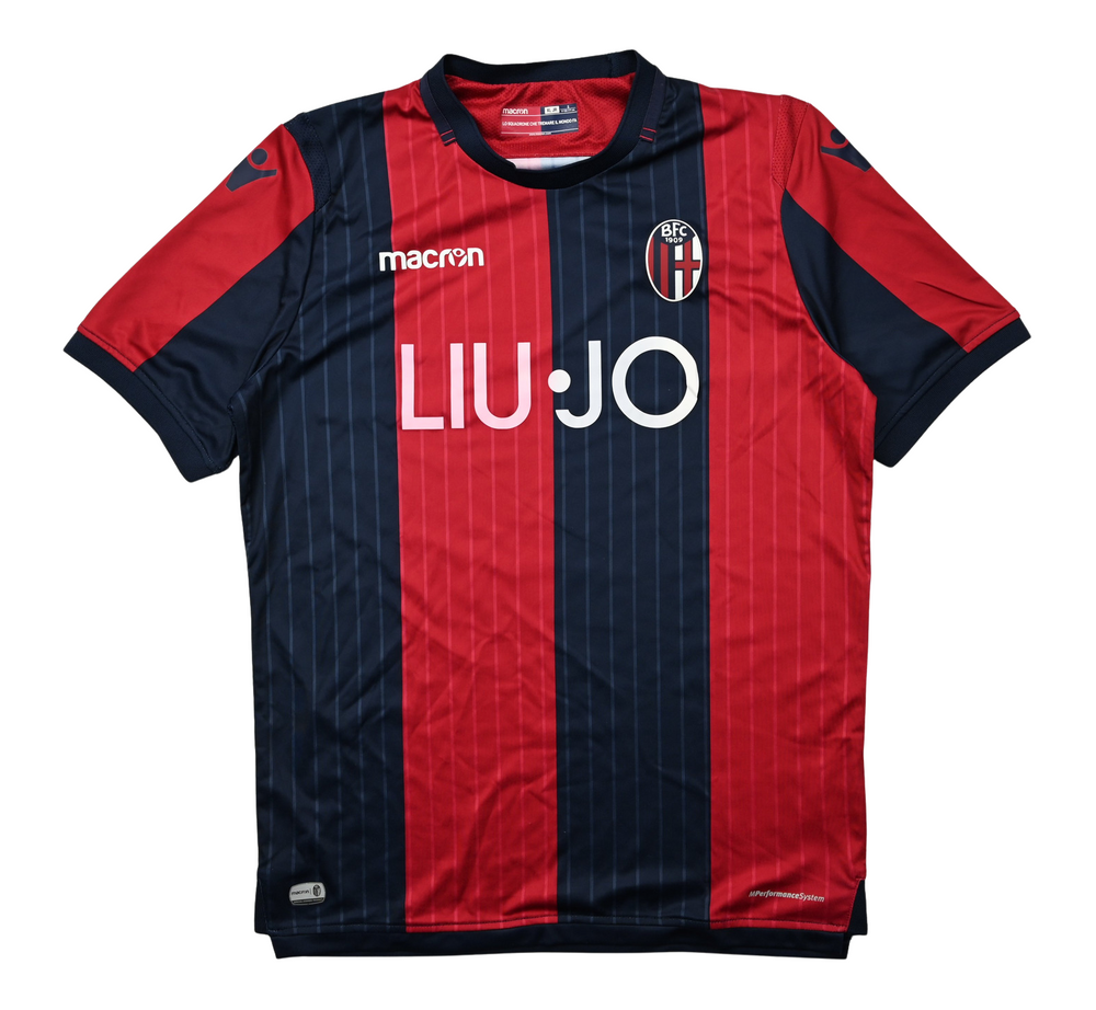 Bologna Fc Shirt Xl Boys Football Soccer European Clubs