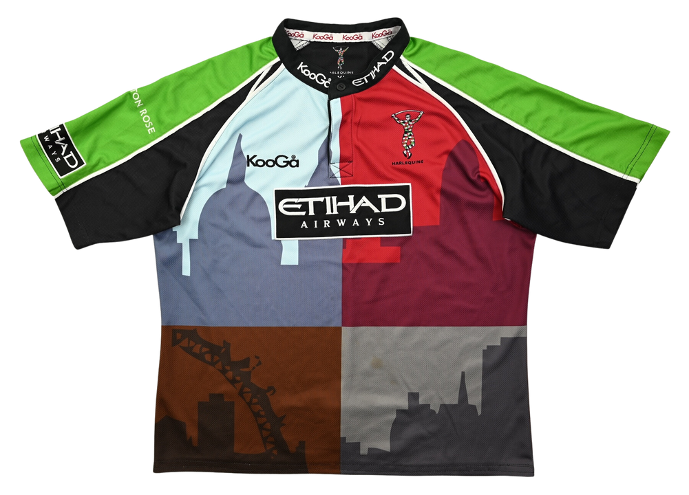 HARLEQUINS RUGBY SHIRT XXL Rugby \ Rugby Union \ Harlequins Classic
