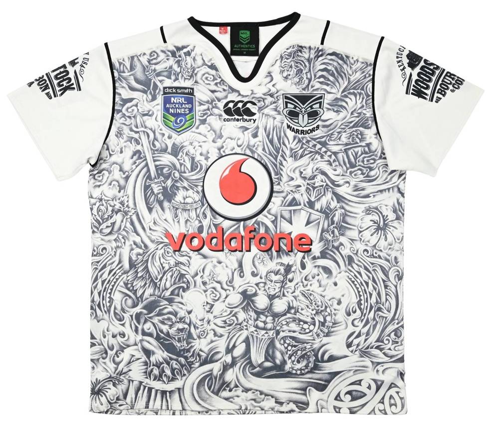 NEW ZEALAND WARRIOS RUGBY SHIRT M Rugby \ Rugby League \ Other ...