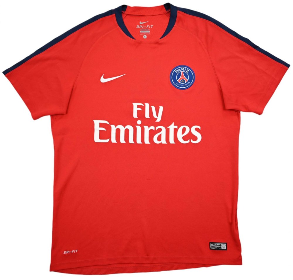 2015-16 PARIS SAINT-GERMAIN SHIRT L Football / Soccer \ European Clubs ...