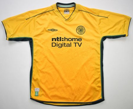 2002-03 CELTIC GLASGOW SHIRT L Football / Soccer \ Other UK Clubs ...