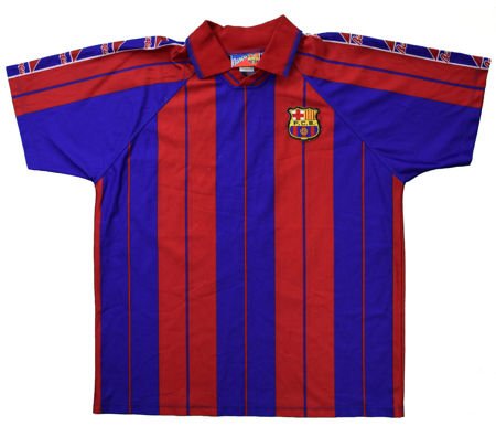 1995-97 FC BARCELONA *KLUIVERT* SHIRT M Football / Soccer \ European ...