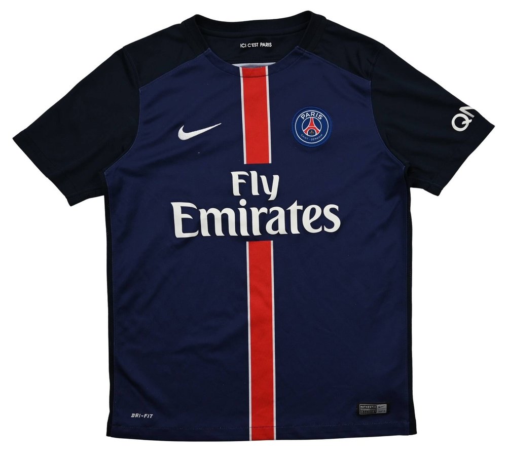 2015-16 PARIS SAINT-GERMAIN SHIRT L. BOYS Football / Soccer \ European ...