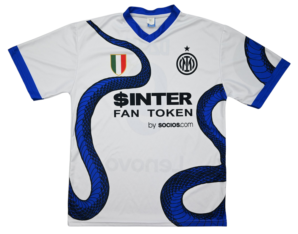 202122 INTER MILAN *DZEKO* SHIRT XL Football / Soccer \ European Clubs
