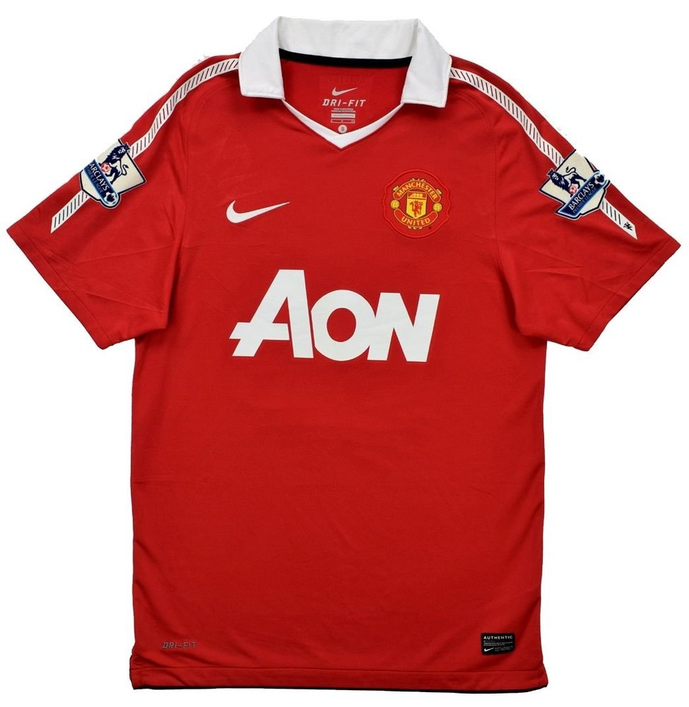 2010-11 MANCHESTER UNITED SHIRT M Football / Soccer \ Premier League ...