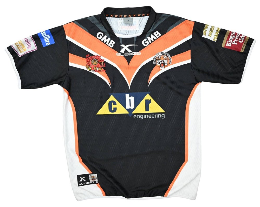 Castleford Tigers Rugby Shirt M Rugby Rugby League Castleford Tigers Classic Shirts Com