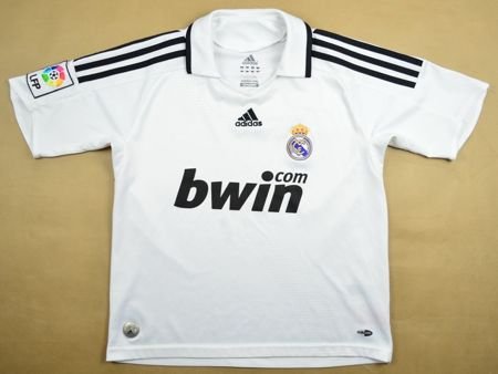 2008-09 REAL MADRID SHIRT S.BOYS Football / Soccer \ European Clubs ...