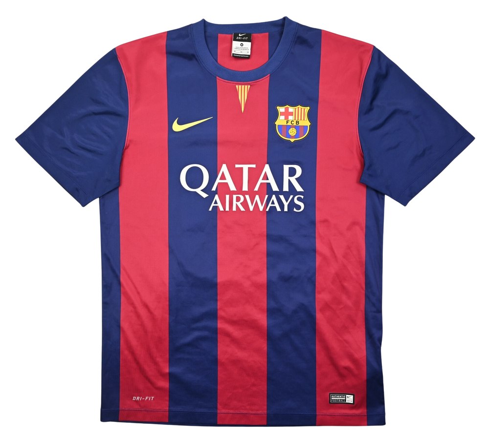 2014-15 FC BARCELONA *MESSI* BASIC SHIRT M Football / Soccer \ European ...