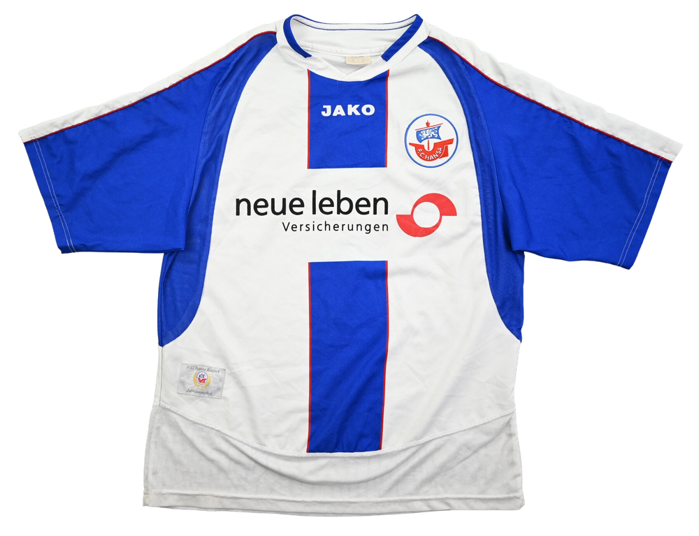 2005-06 FC HANSA ROSTOCK SHIRT L | Classic-Shirts.com