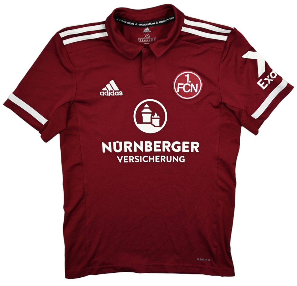 2021-22 1 Fc Nurnberg Shirt Xs Football   Soccer \ German Clubs 