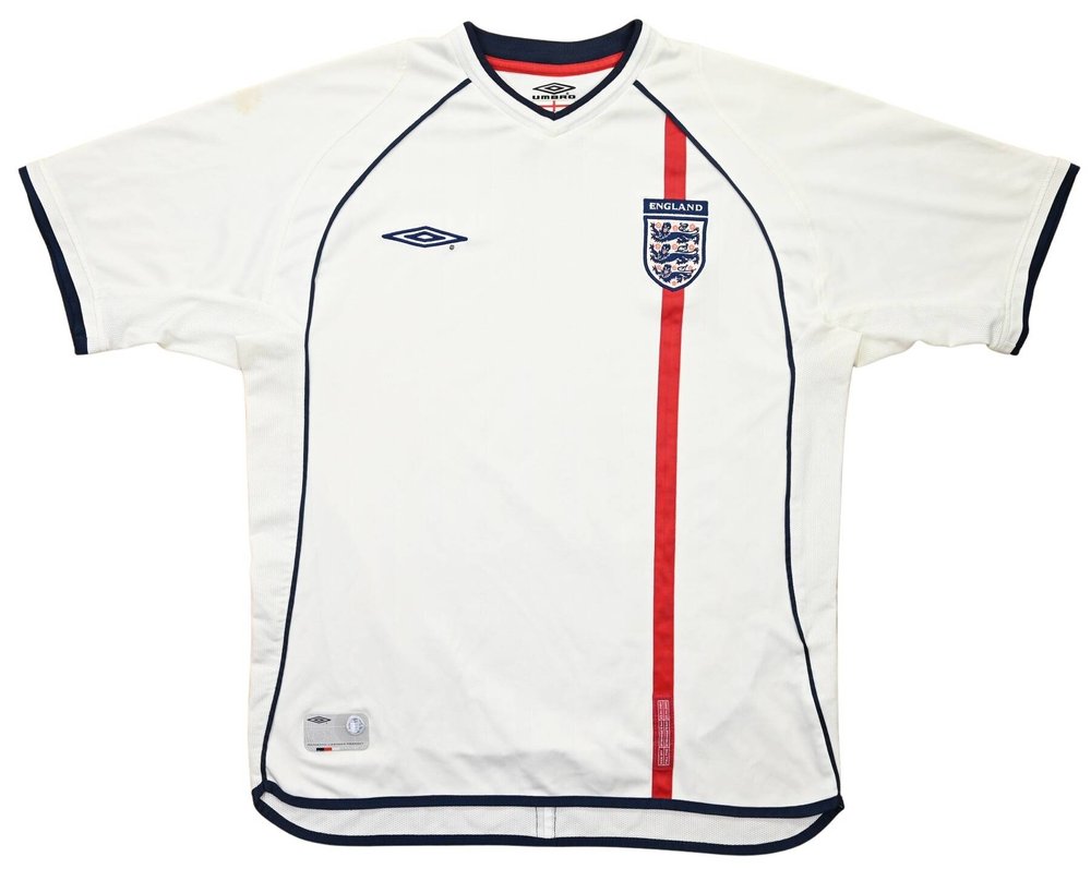 2001-03 ENGLAND SHIRT L Football / Soccer \ International Teams ...