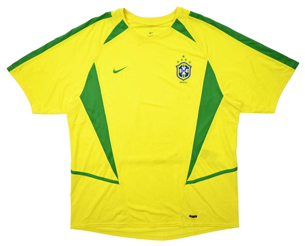 2002-04 BRAZIL SHIRT L Football / Soccer \ International Teams \ North ...