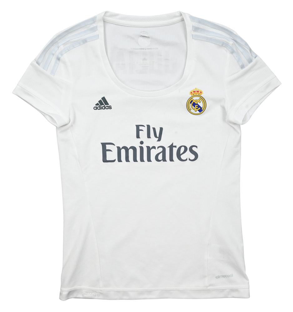 2015-16 REAL MADRID WOMENS SHIRT S Football / Soccer \ European Clubs \  Spanish Clubs \ Real Madrid New in