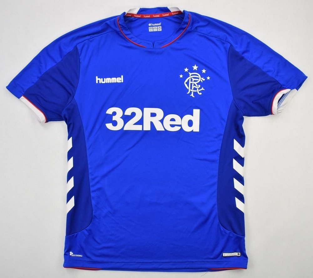 2018-19 GLASGOW RANGERS SHIRT XL Football / Soccer \ Other UK Clubs ...