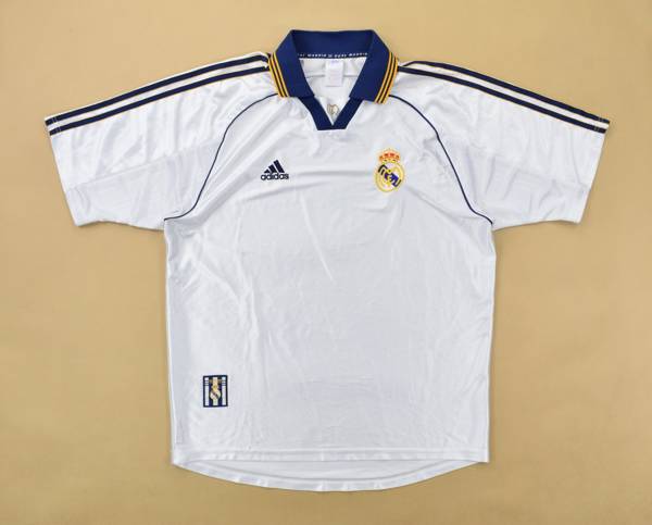 1998-00 REAL MADRID LONGSLEEVE SHIRT XXL