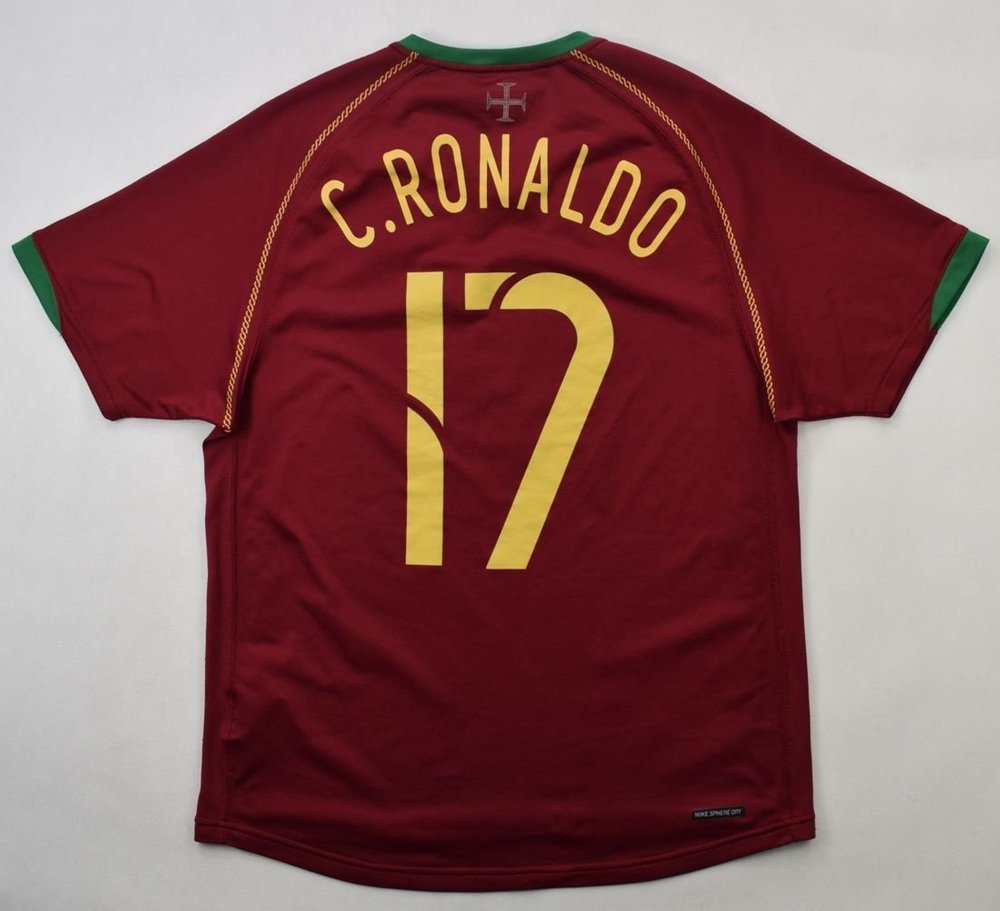 2006-08 PORTUGAL *C.RONALDO* SHIRT S Football / Soccer \ International ...