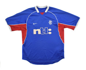 1997-99 GLASGOW RANGERS GK SHIRT 2XL