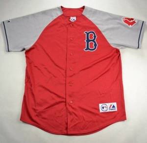 BOSTON RED SOX MLB *VARITEK* MAJESTIC SHIRT M. BOYS Other Shirts