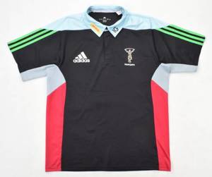 Genuine HARLEQUINS Rugby Club RFC s/s kids rugby shirt Size 11-12 yrs  BRAND NEW 