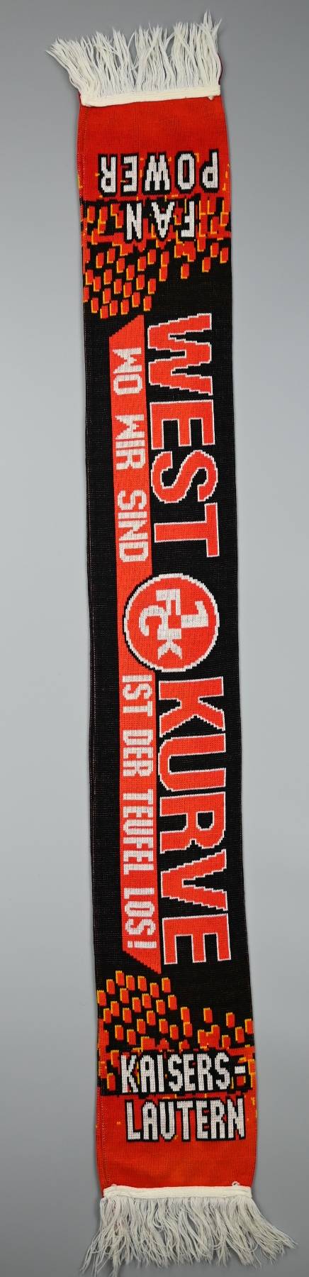 1. FC KAISERSLAUTERN WEST CURVE SCARF Other Shirts \ Scarves | Classic ...