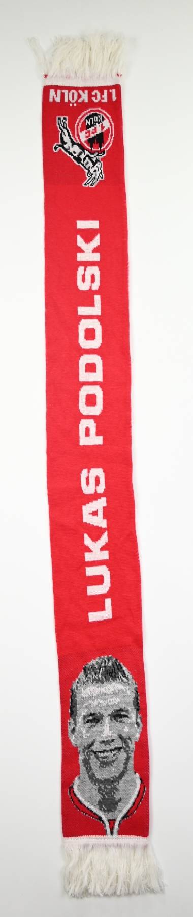 1. FC KOLN LUKAS PODOLSKI SCARF Other \ Scarves Football / Soccer ...