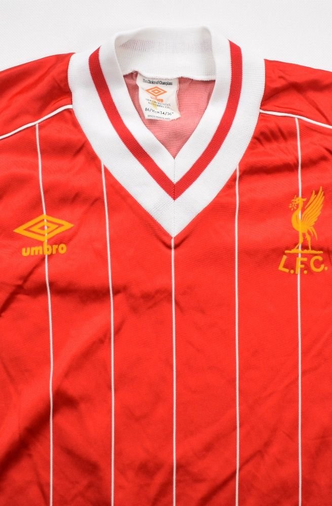 1982/83 Liverpool Home Football Shirt / Old Official Soccer Jersey