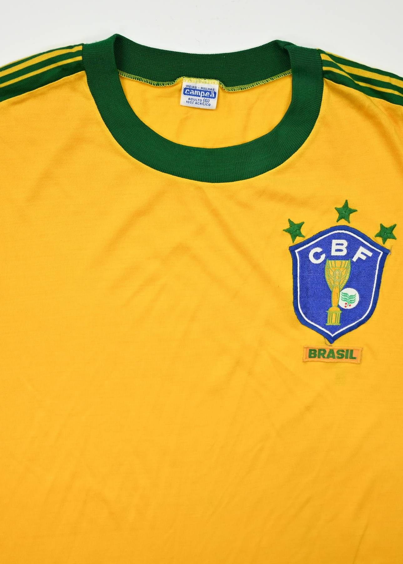 Brazil 1982 Retro Football Shirt