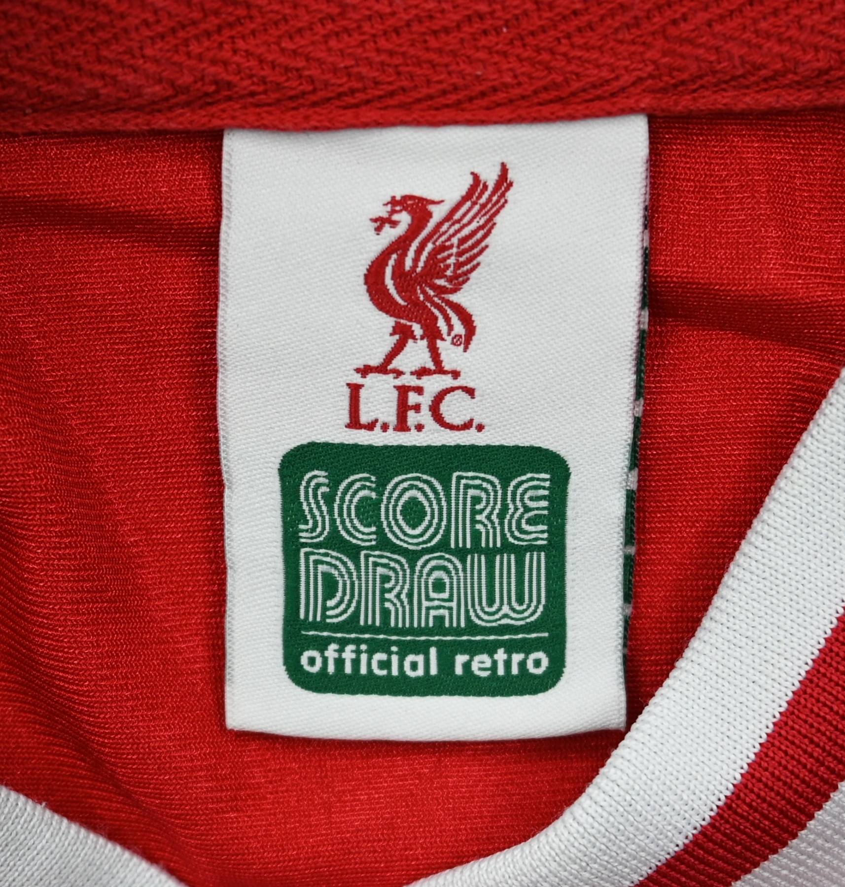 Liverpool FC 1982 Retro Football Shirt