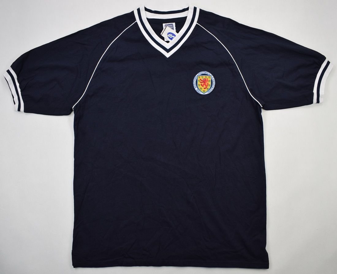 1982-85 SCOTLAND SHIRT XXL Football / Soccer \ International Teams ...