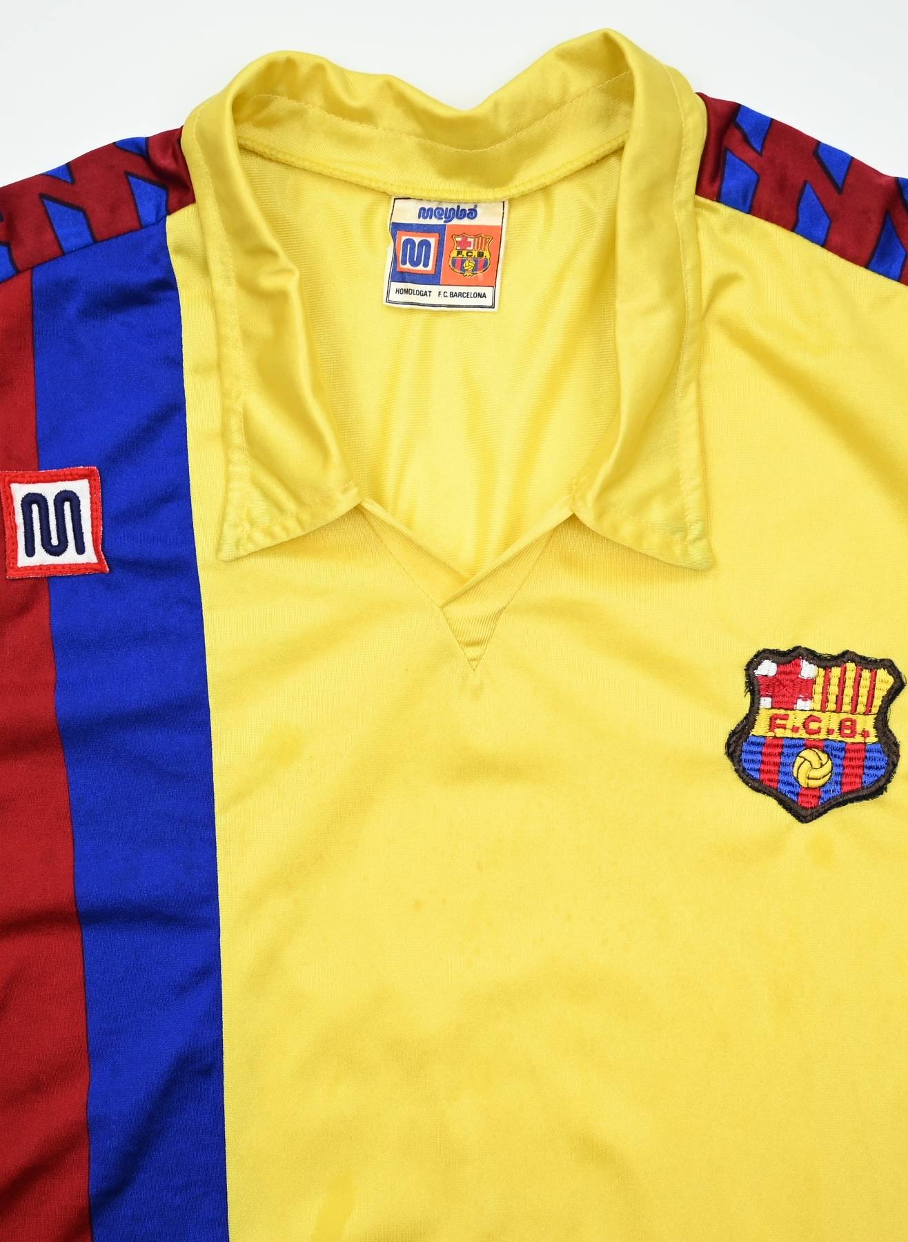 1984-89 FC BARCELONA SHIRT M Football / Soccer \ European Clubs ...